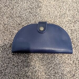 Portland Leather Cowboy Blue Quesadilla Wallet